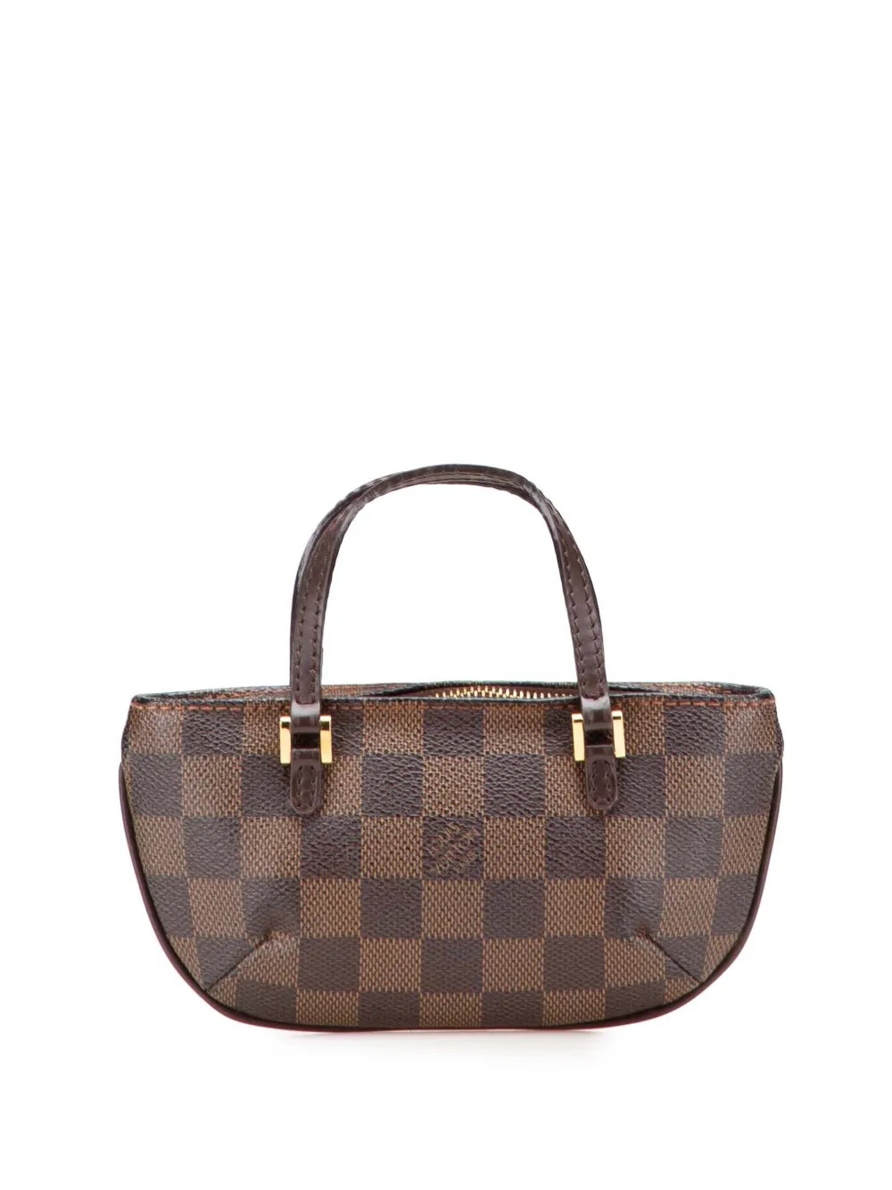 Louis Vuitton Pre-Owned 2000-2025 ダミエ エベヌ マノスク ポシェット ハンドバッグ - ブラウン Louis Vuitton Pre-Owned 2000-2025 ダミエ エベヌ マノスク ポシェット ハンドバッグ - ブラウン