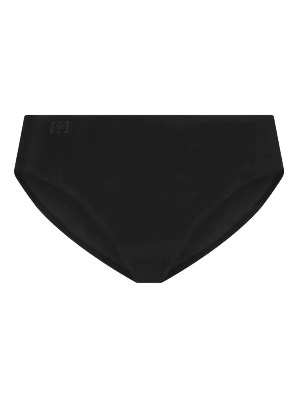Wolford logo-detail briefs - Nero