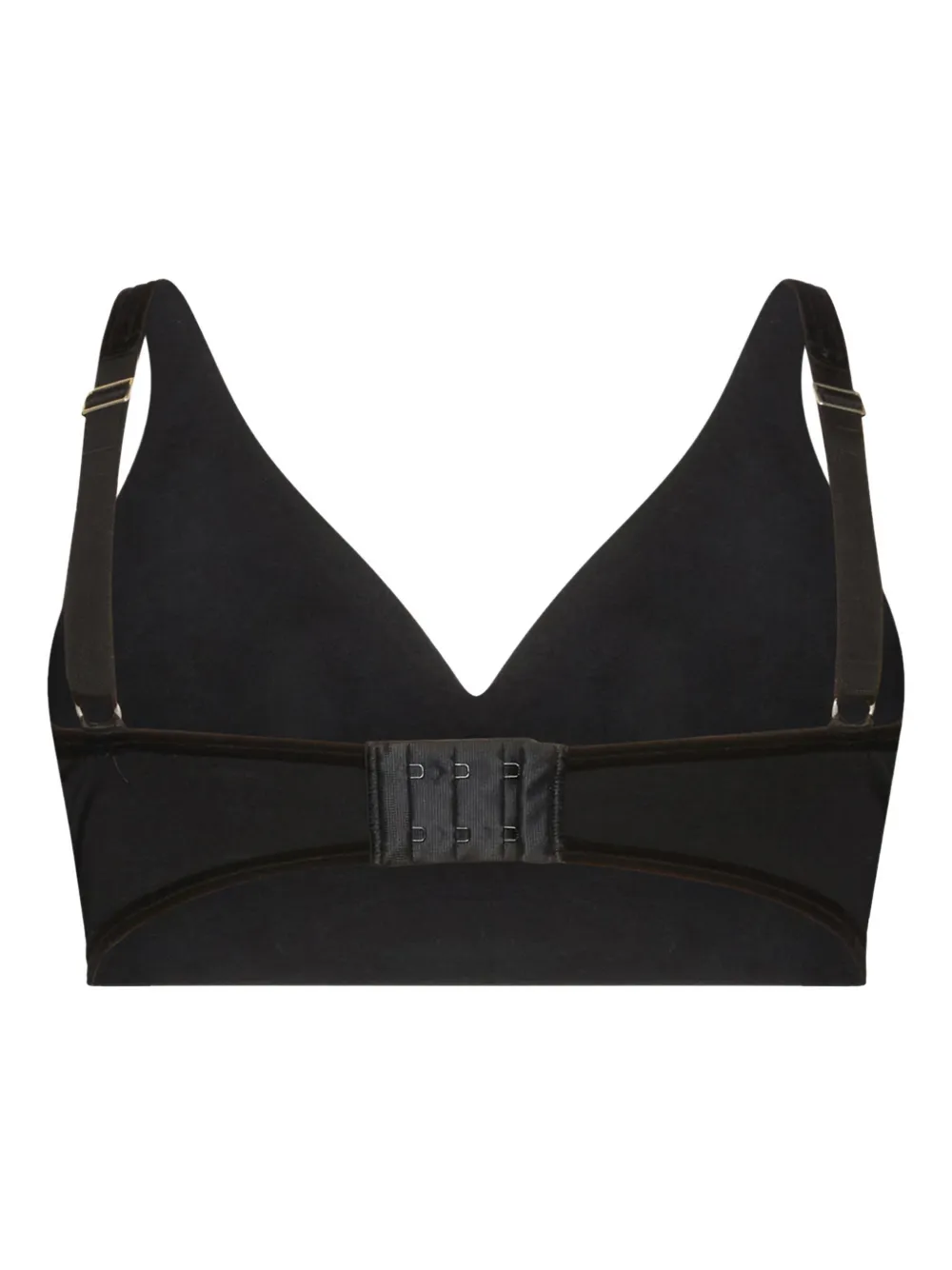  Wolford Panelled Bra - Black 