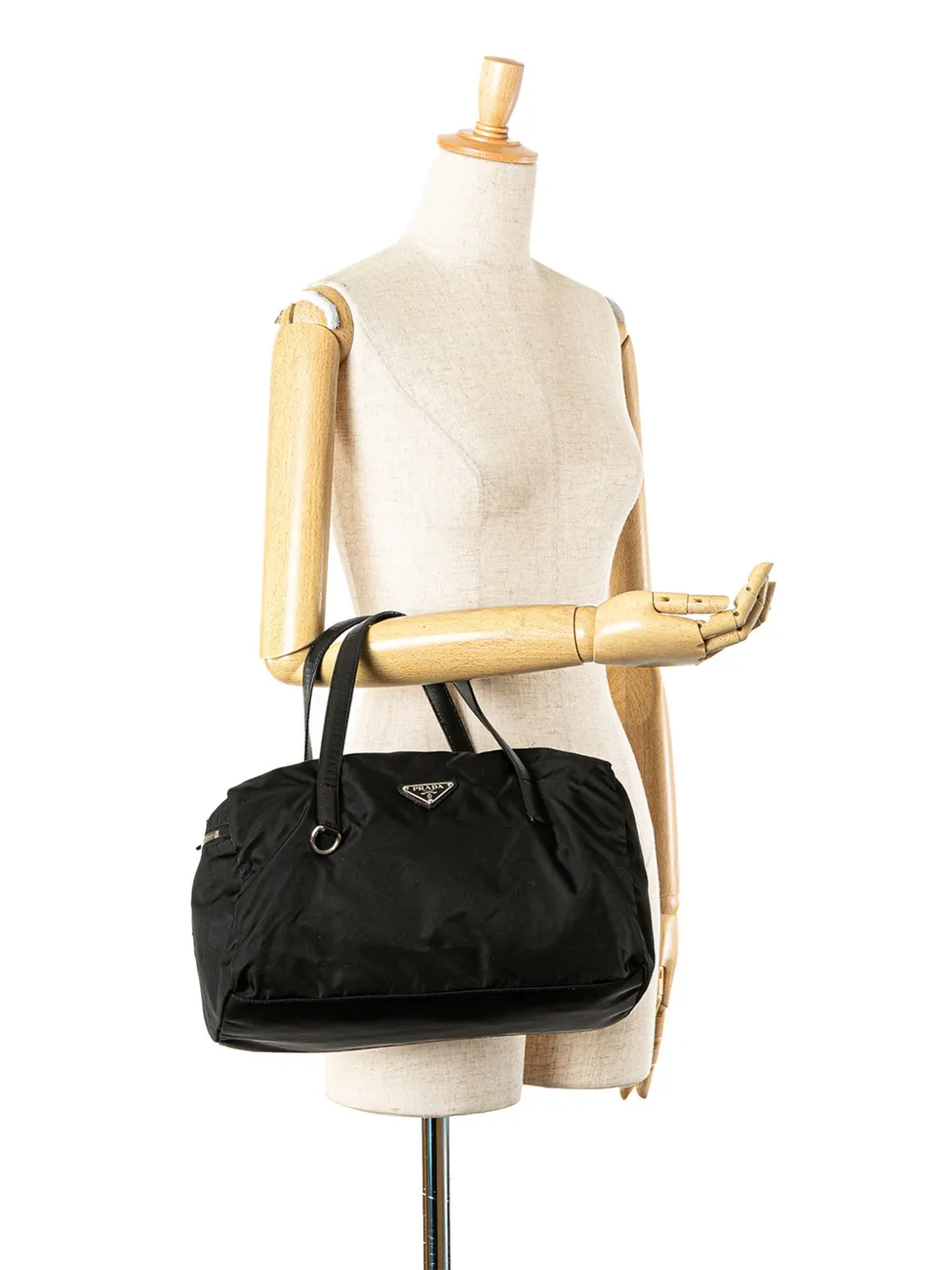 Prada Pre-Owned 2013-2025 Saffiano Trimmed Tessuto handbag | Pre-Owned | Image 2