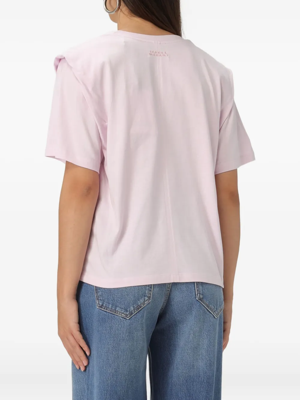 Isabel Marant Étoile Crew-neck T-shirt In Pink