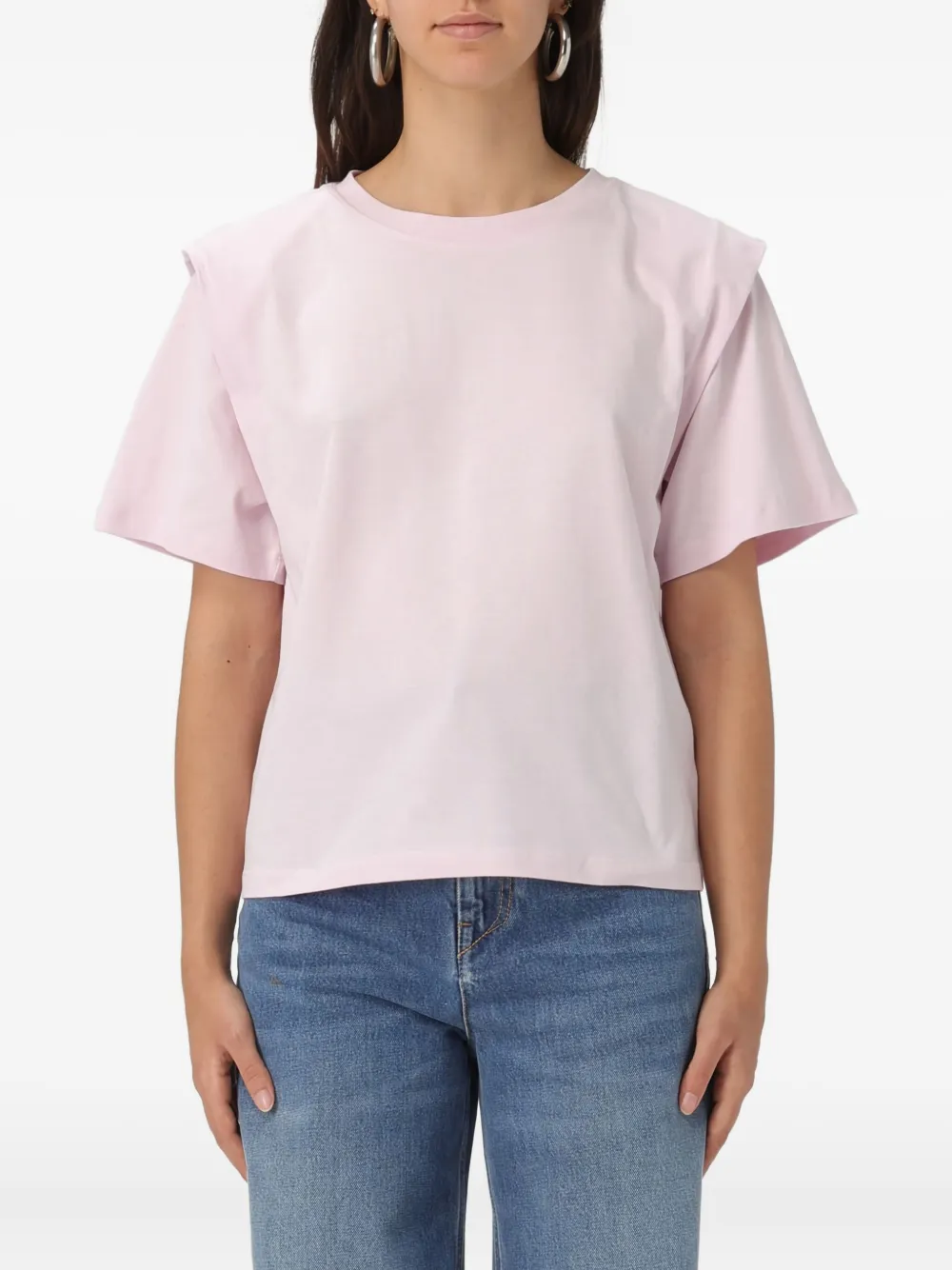 Isabel Marant Étoile Crew-neck T-shirt In Pink
