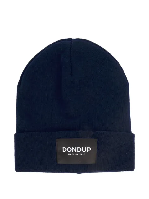 DONDUP gorro tejido con parche del logo