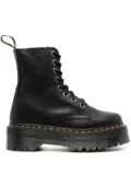 Dr. Martens 50mm Jadon III Pisa Leather Platform Boots - Black