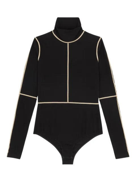 MM6 Maison Margiela high-neck panelled bodysuit