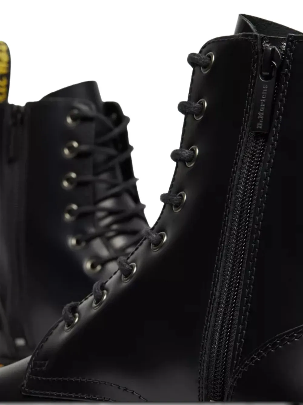 Dr. Martens Jadon Lace-up Boots In Black