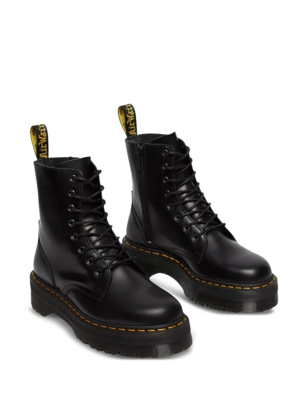 Dr. Martens Jadon Lace-up Boots In Black