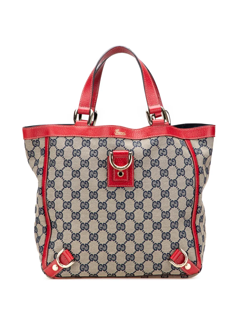 Gucci Pre-Owned 20th Century GGキャンバス アビー Dリング ハンドバッグ - ブラウン Gucci Pre-Owned 20th Century GGキャンバス アビー Dリング ハンドバッグ - ブラウン