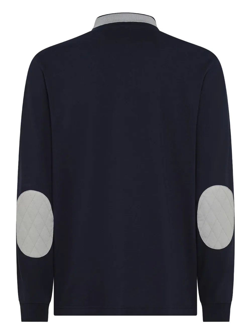 Sun68 elbow-patch polo shirt - Blauw