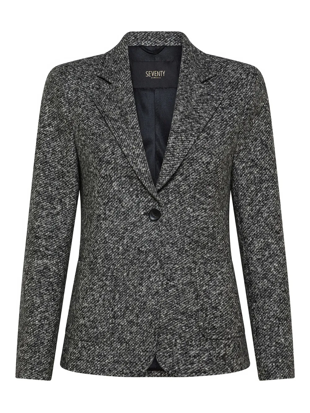 Seventy single-breasted jacket | Black | Image 1