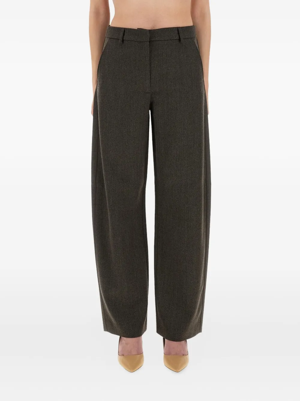 MOSCHINO JEANS Broek met paspelzak Grijs