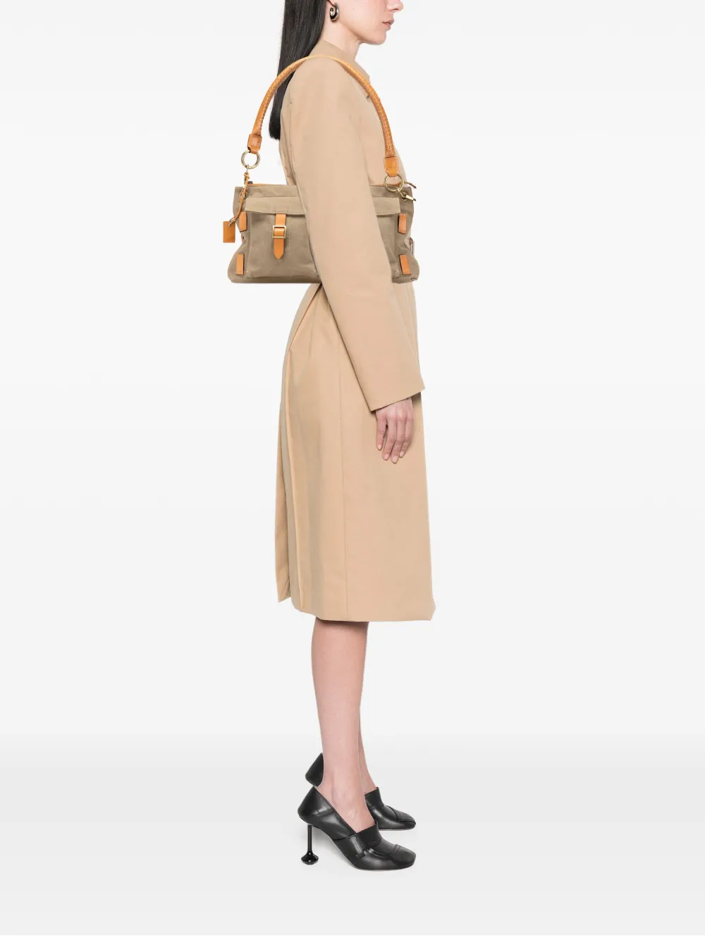 Gucci Pre-Owned 2000-2015 Canvas Utilitarian shoulder bag | Pre-Owned | Image 2