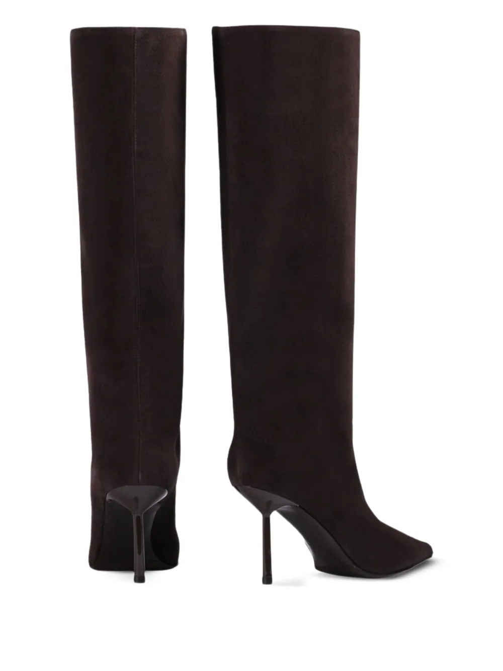 Le Silla 80 mm Bella laarzen met puntige neus Bruin