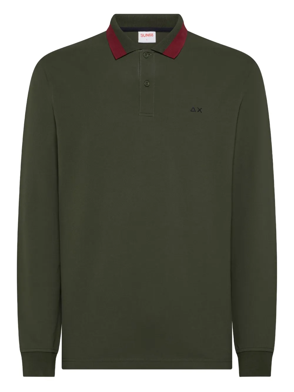 Sun68 playera tipo polo de piqué | verde | Image 1