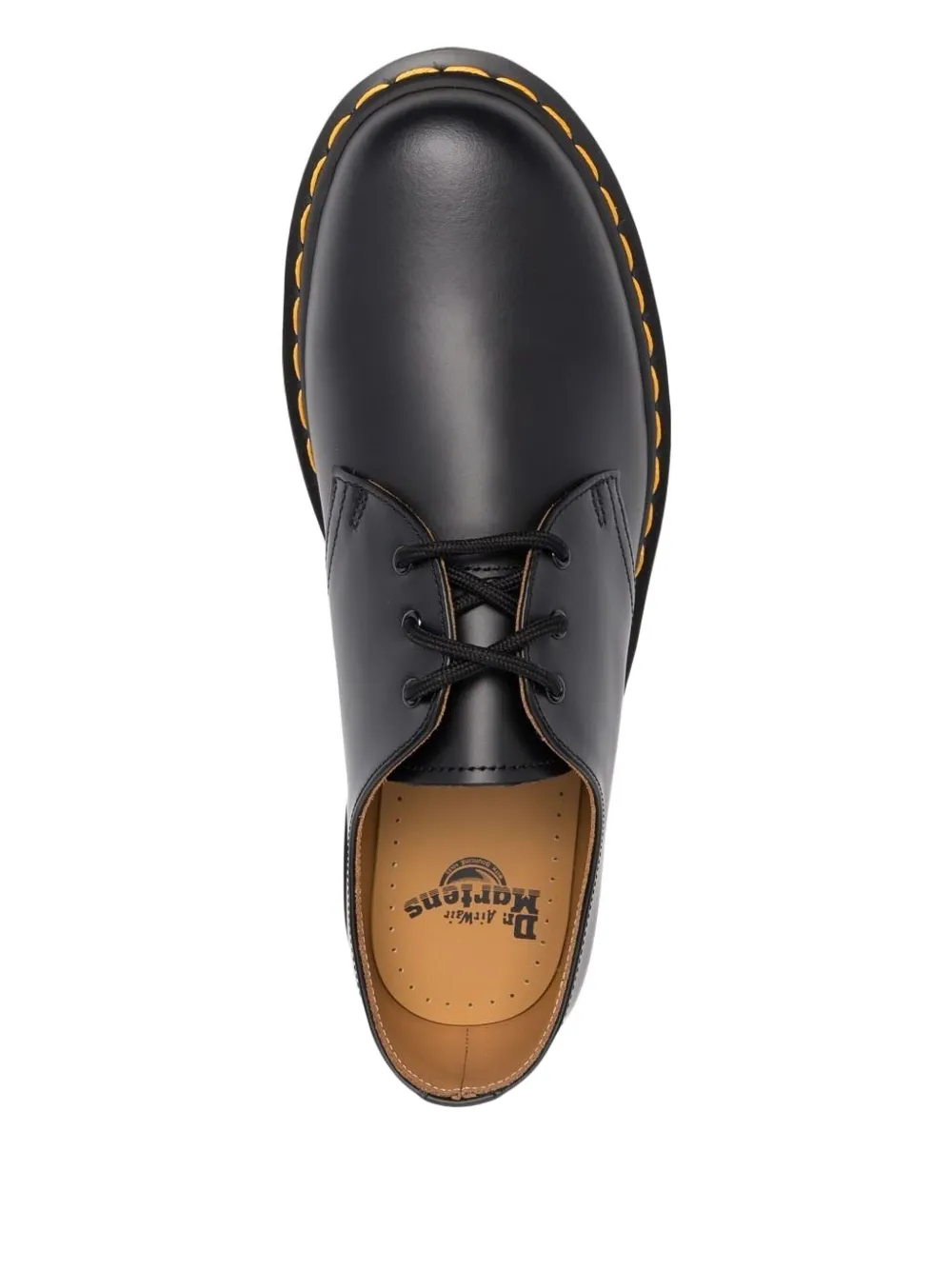 Dr. Martens Leren Derby schoenen Zwart