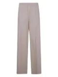 Liviana Conti elastic-waist wide-leg trousers - Grey