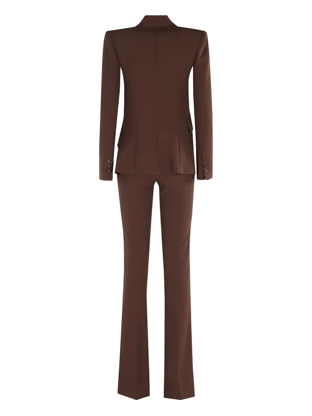 Elisabetta Franchi shawl-collar flared trousers suit | Trouser Suits | Image 2