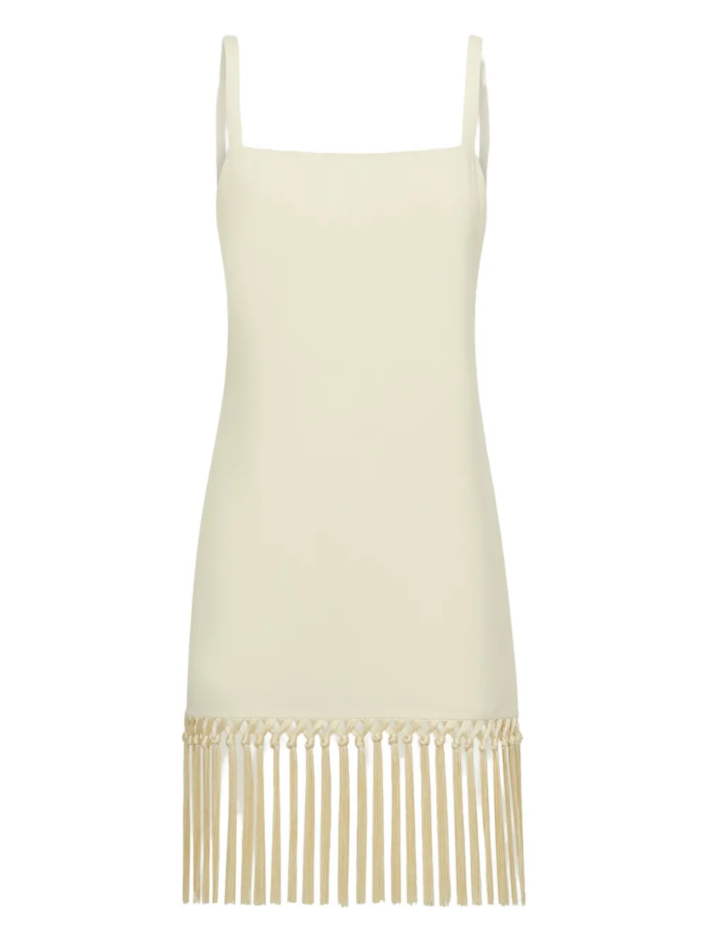 Taller Marmo Palermo square-neck mini dress | Neutrals | Image 1