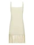 Taller Marmo Palermo square-neck mini dress - Neutrals