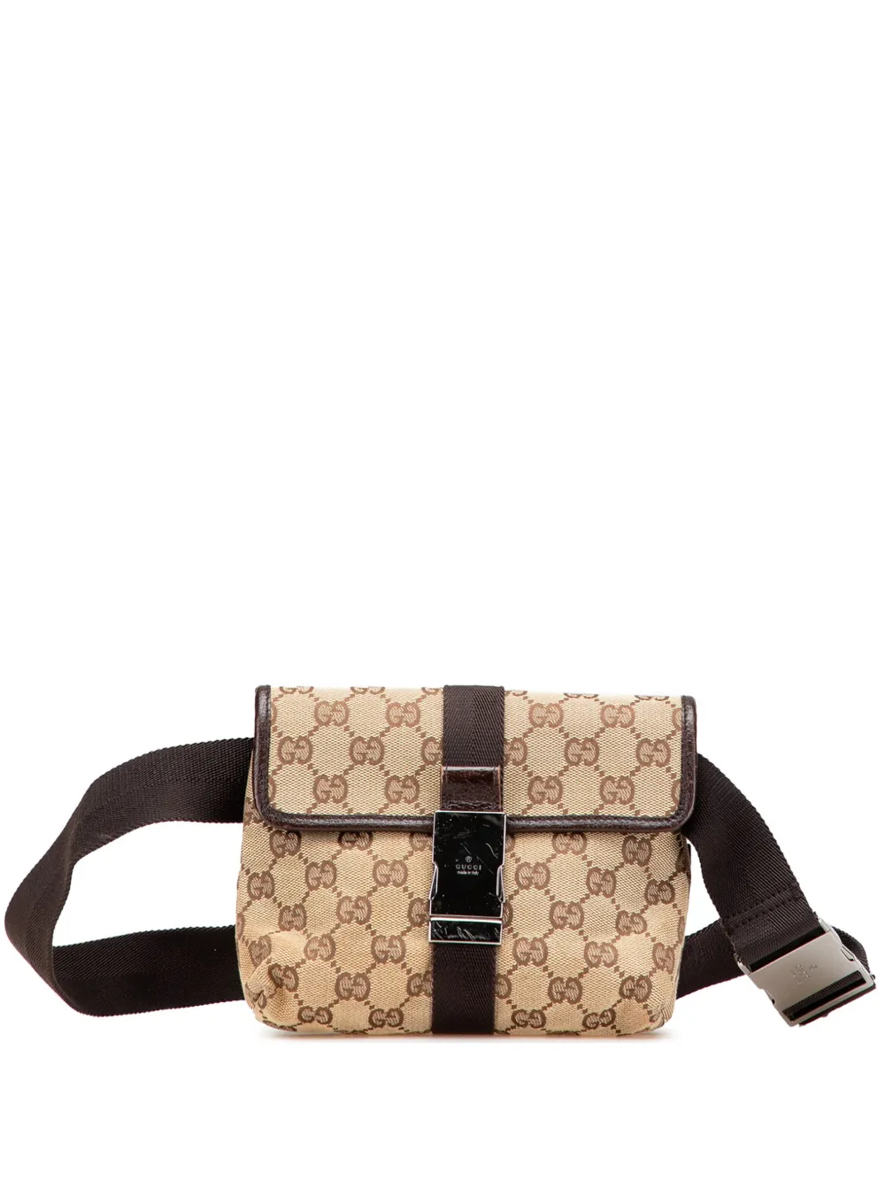 Gucci Pre-Owned 2000-2015 GG Canvas belt bag - ブラウン Gucci Pre-Owned 2000-2015 GG Canvas belt bag - ブラウン