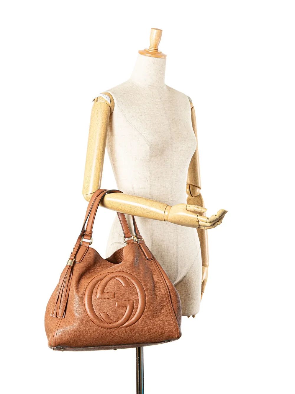 Gucci Pre-Owned شنطة عملية 'سوهو سيلاريوس' متوسطة جلد 2000-2015 | كلاسيكيات | Image 2