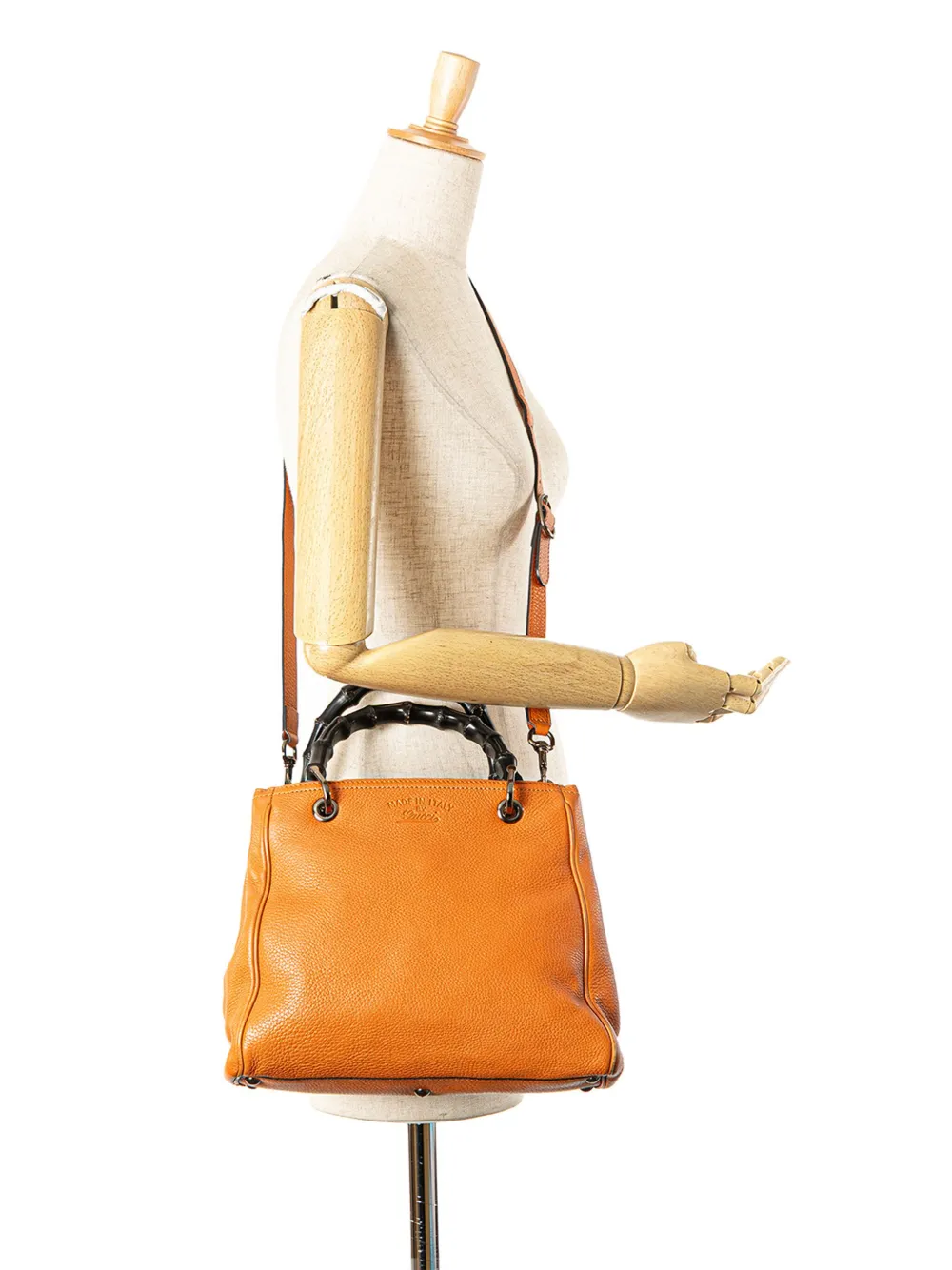 Gucci Pre-Owned 2000-2015 Small Calfskin Bamboo Shopper satchel | Pre-Owned | Image 2