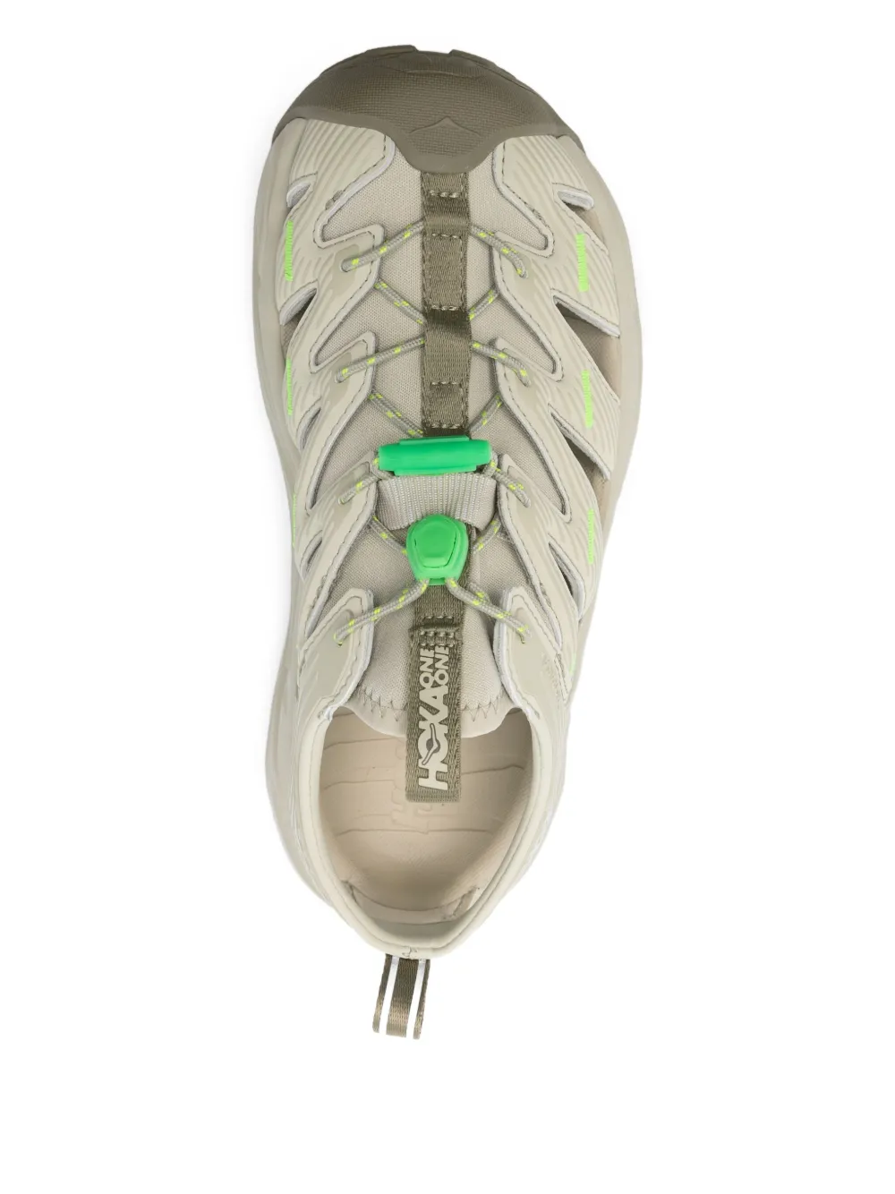 HOKA Hopara textured sandals Neutrals