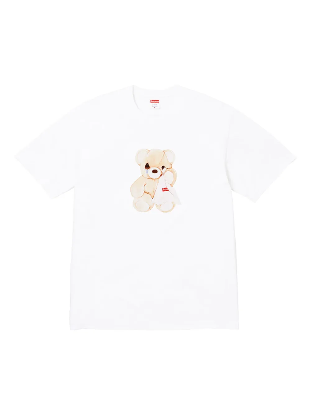 Supreme T-shirt met beerprint - Wit