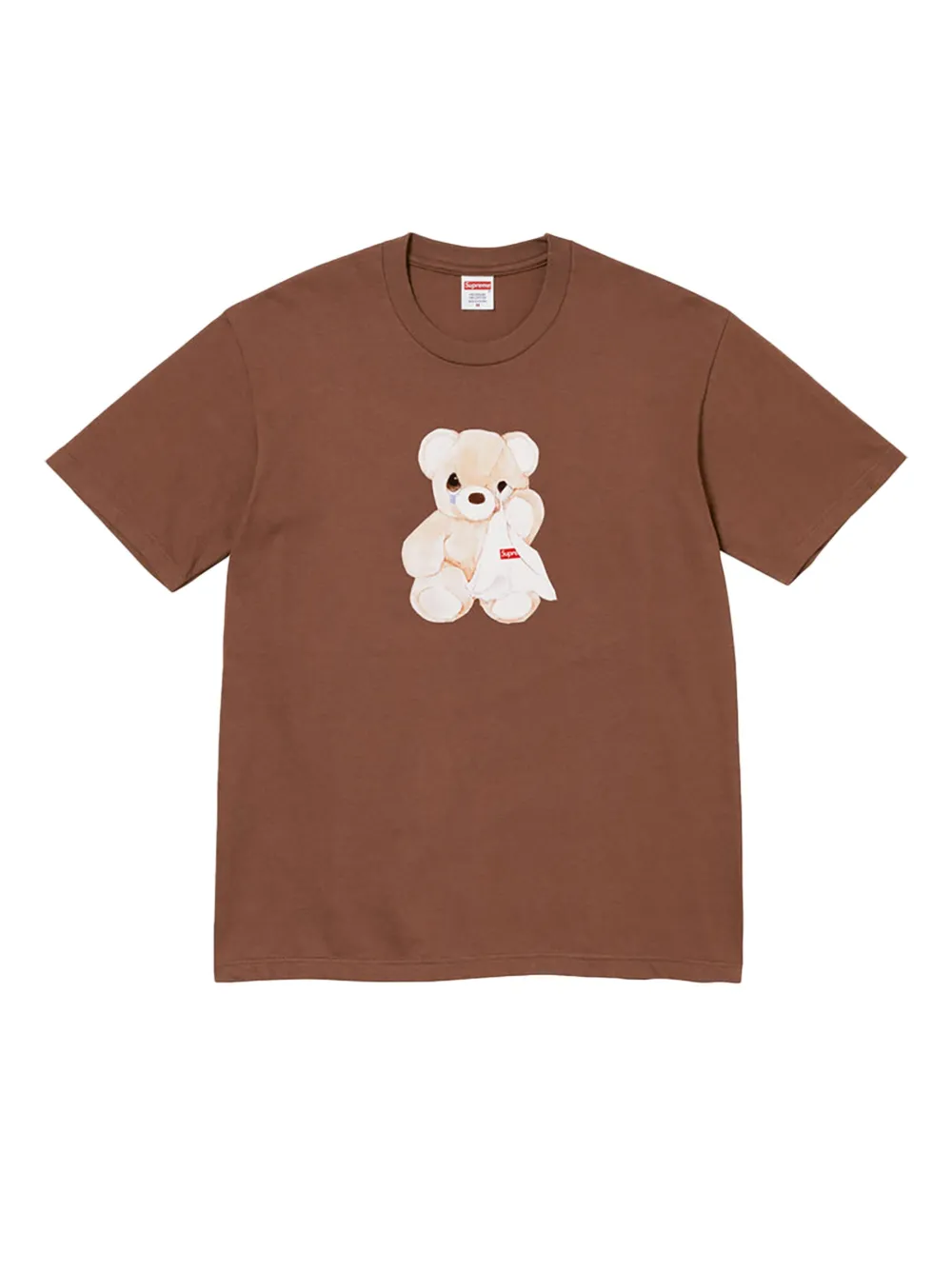 Supreme T-shirt met beerprint Bruin