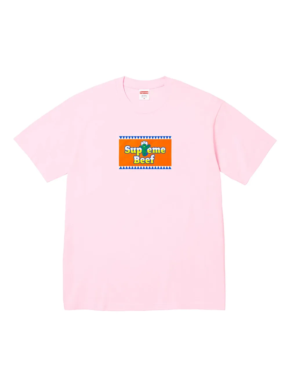 Supreme playera Beef | rosado | Image 1