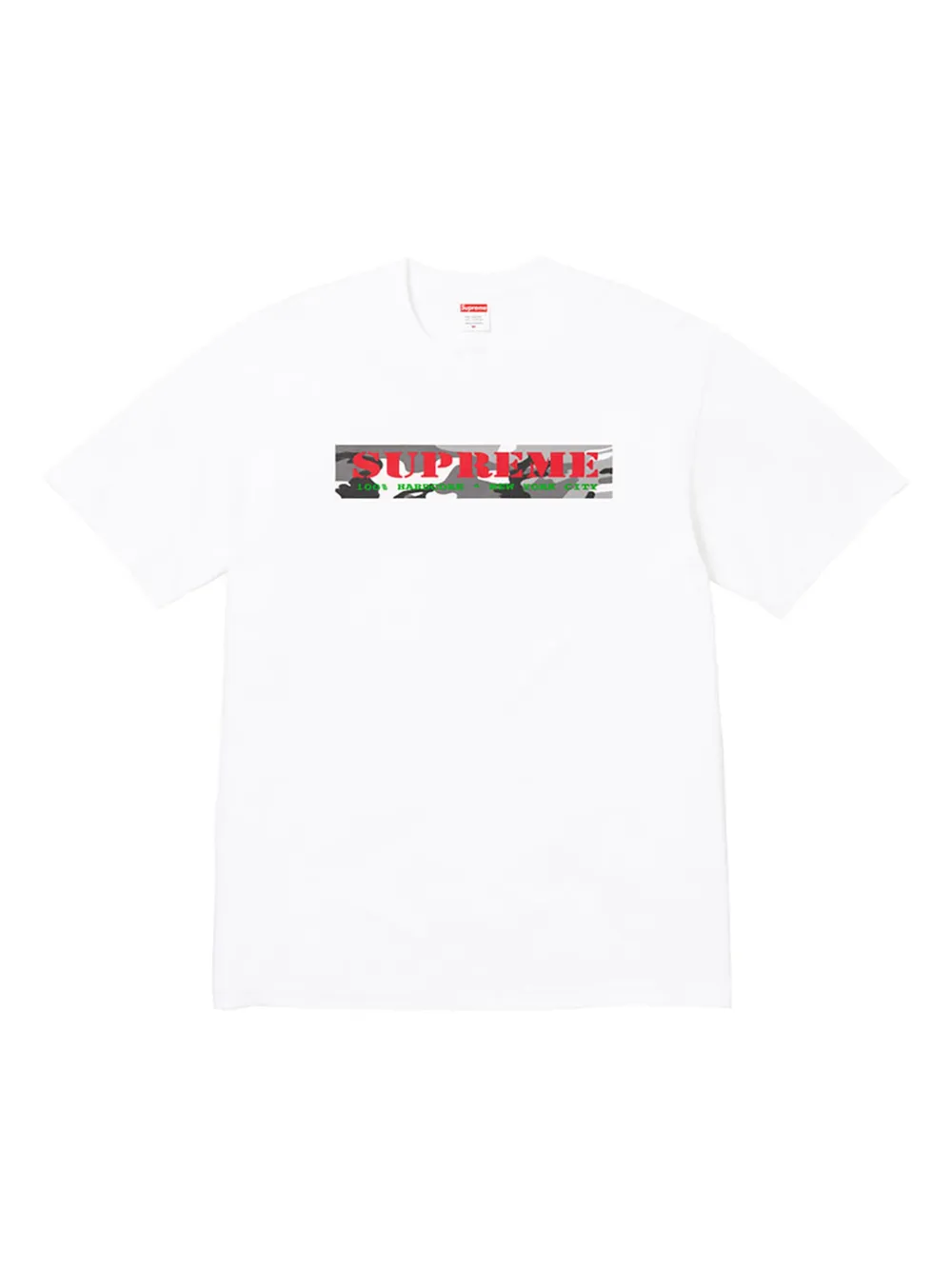 Supreme Hardcore Tee "SS 25 white" Wit