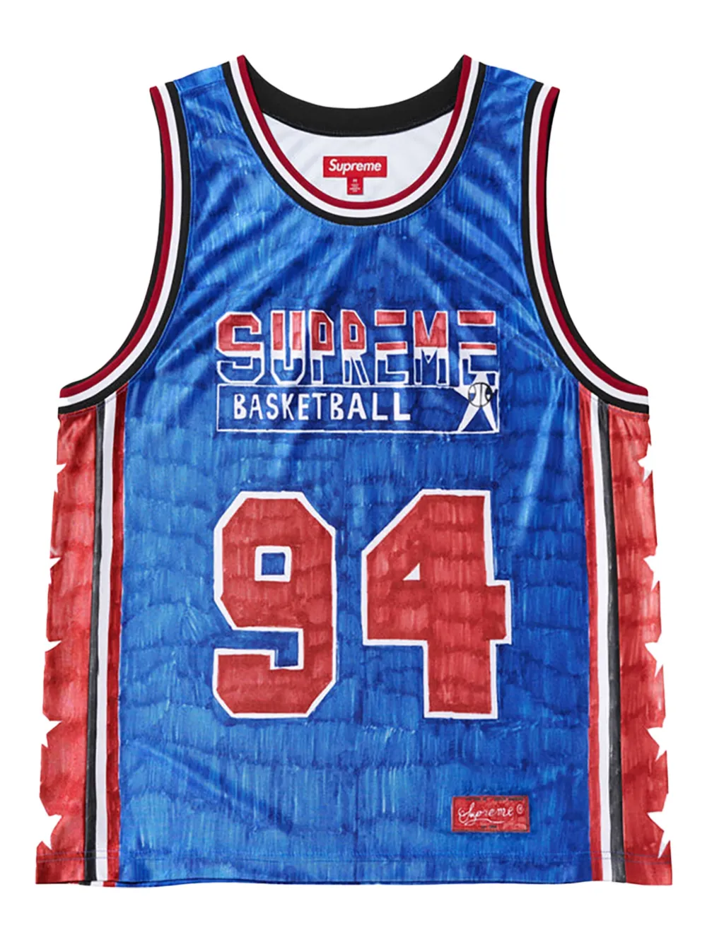 Supreme Basketbal jersey Blauw