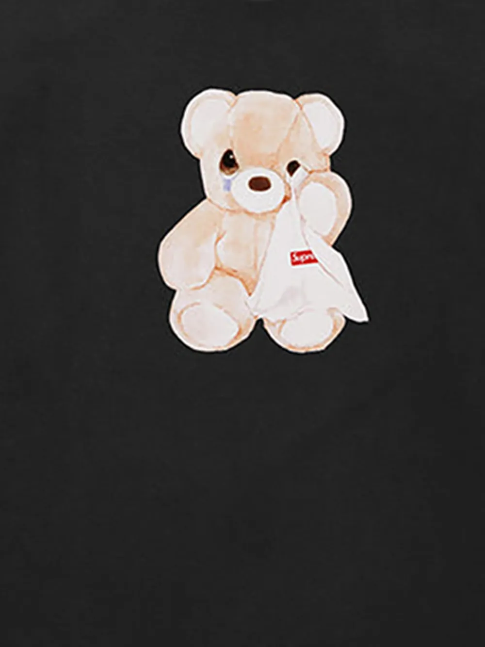 Supreme T-shirt met beerprint Zwart