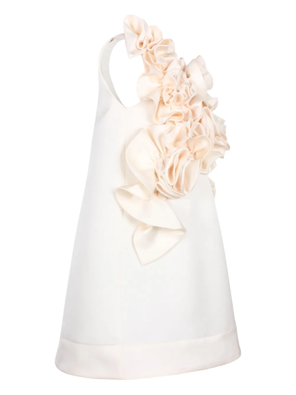 JESSIE AND JAMES KIDS Jurk verfraaid met ruches Beige