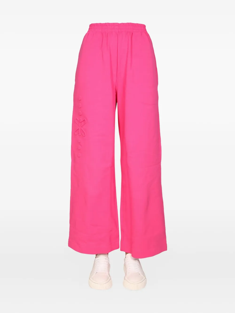 MCQ elasticated-waistband trousers - Rosa