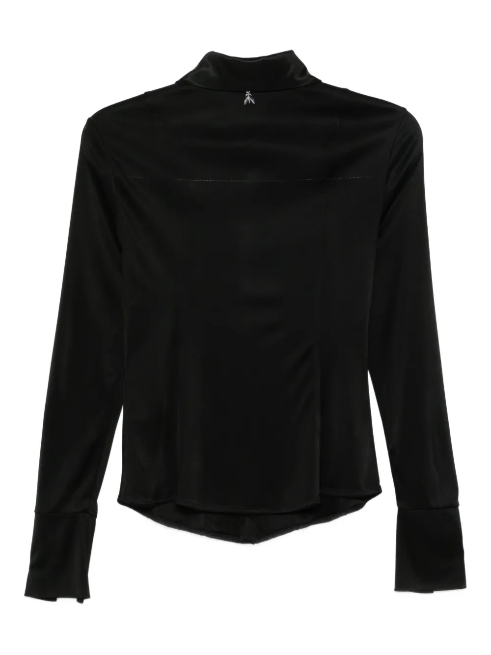 Patrizia Pepe Zijden blouse Zwart