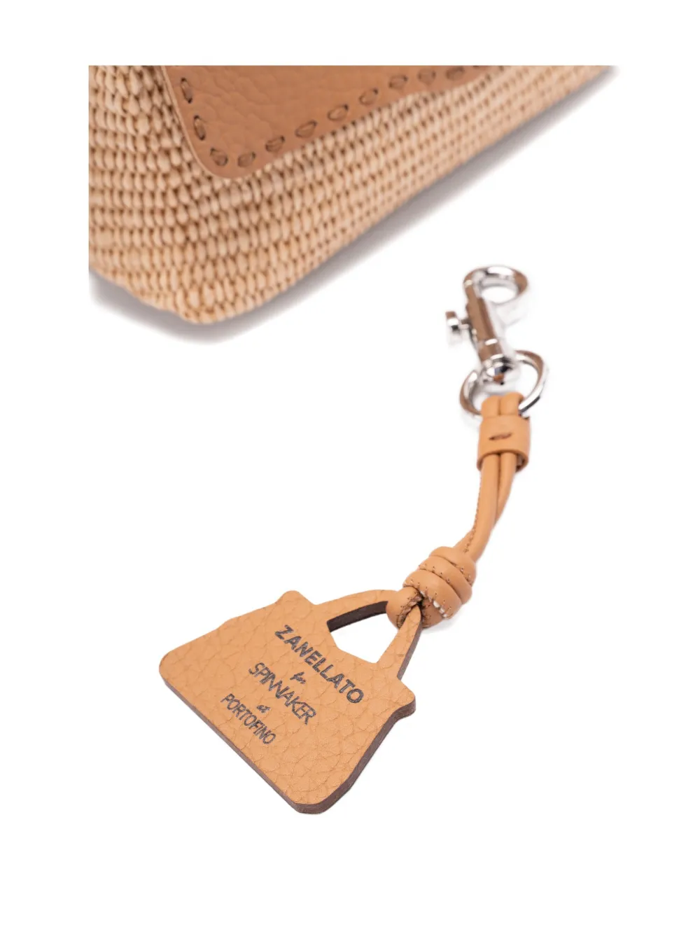 Zanellato Postina Spinnaker tas met leren afwerking Beige