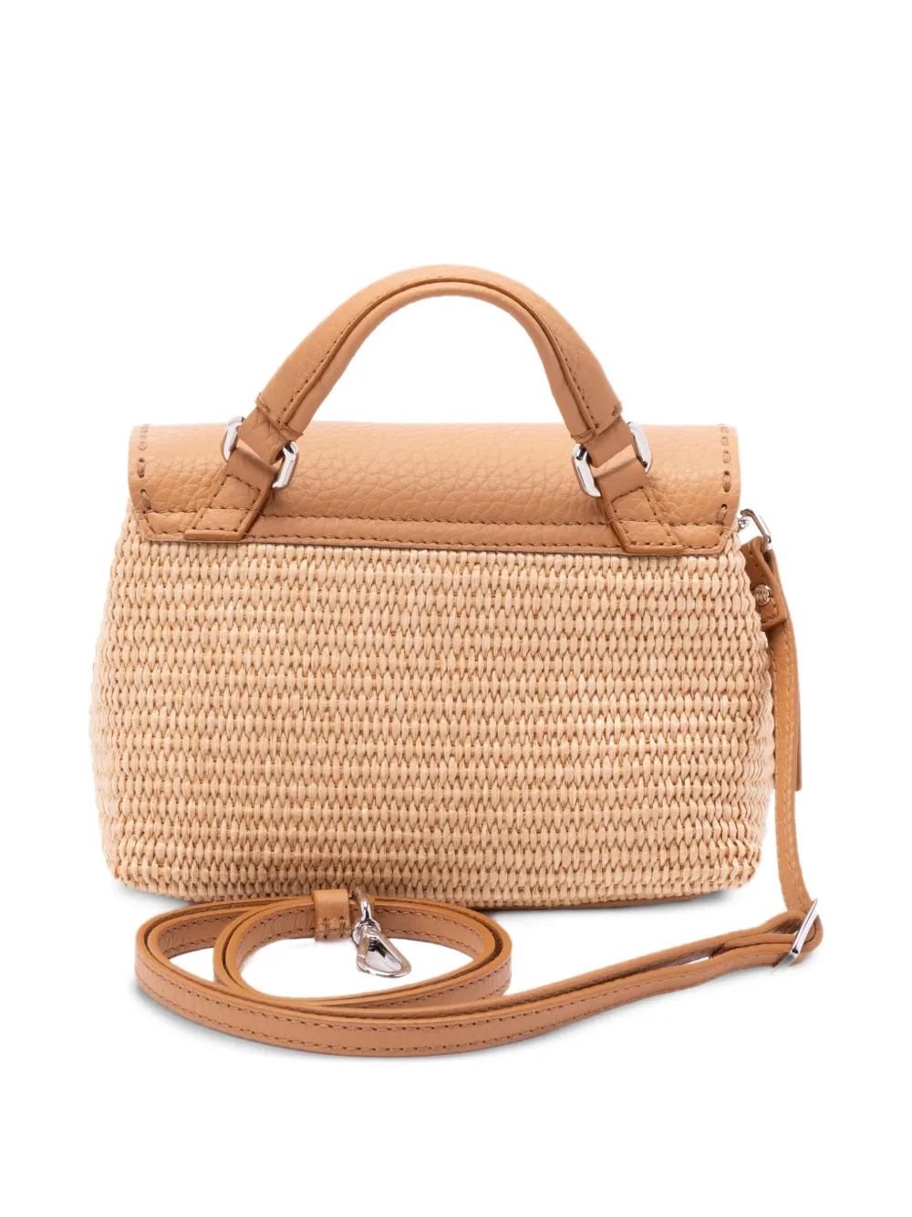 Zanellato Postina Spinnaker tas met leren afwerking - Beige