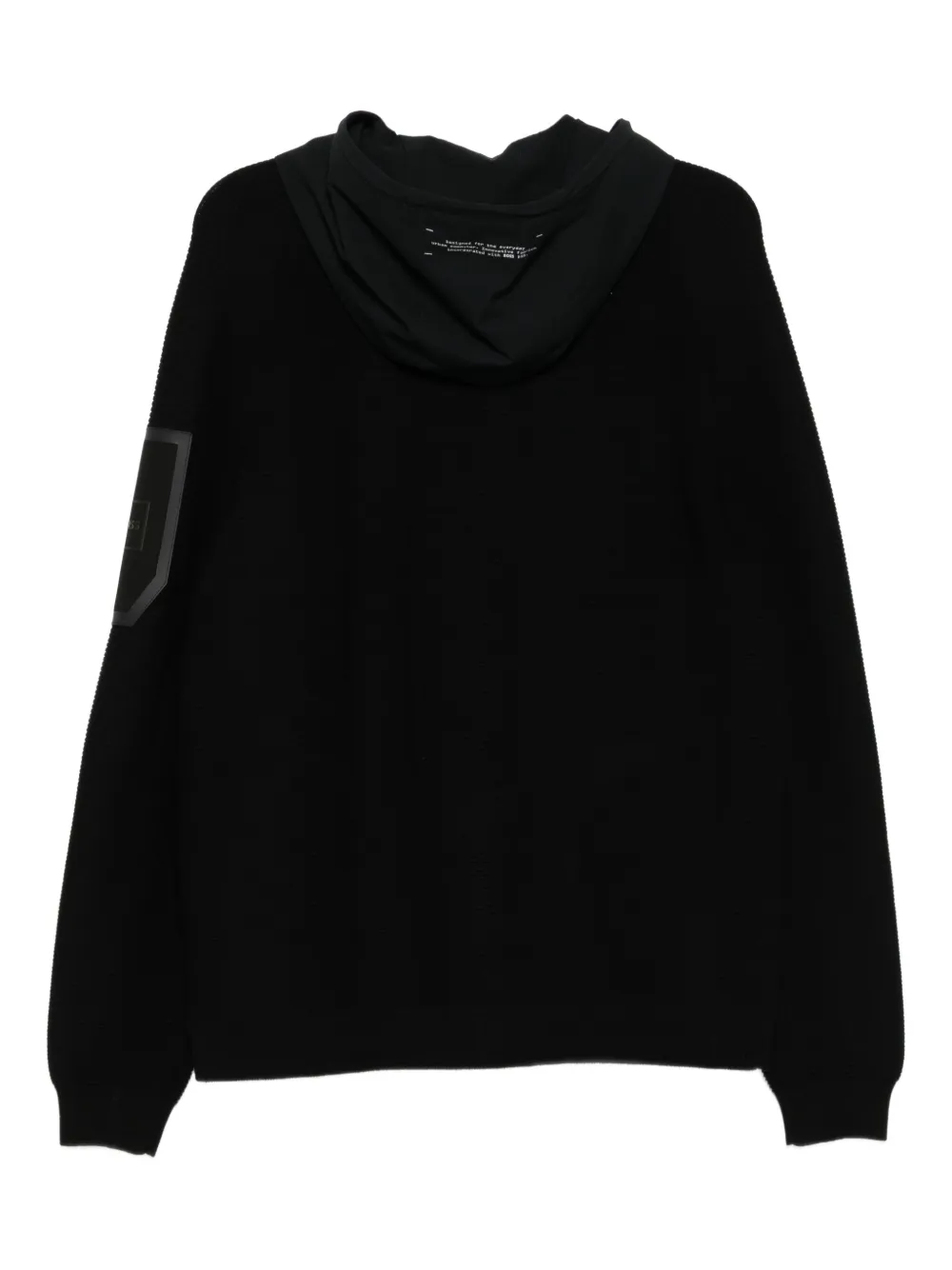 Hugo Boss Long-sleeved Cardigan In Black