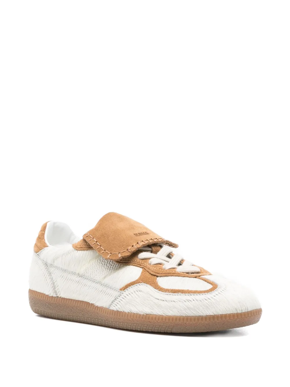 ALOHAS leather strap trainers White
