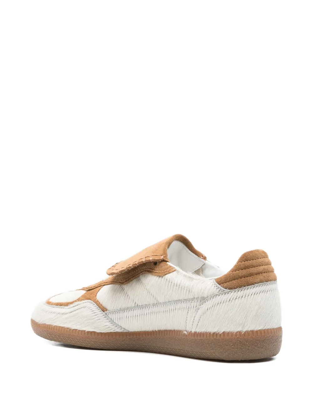 ALOHAS leather strap trainers White