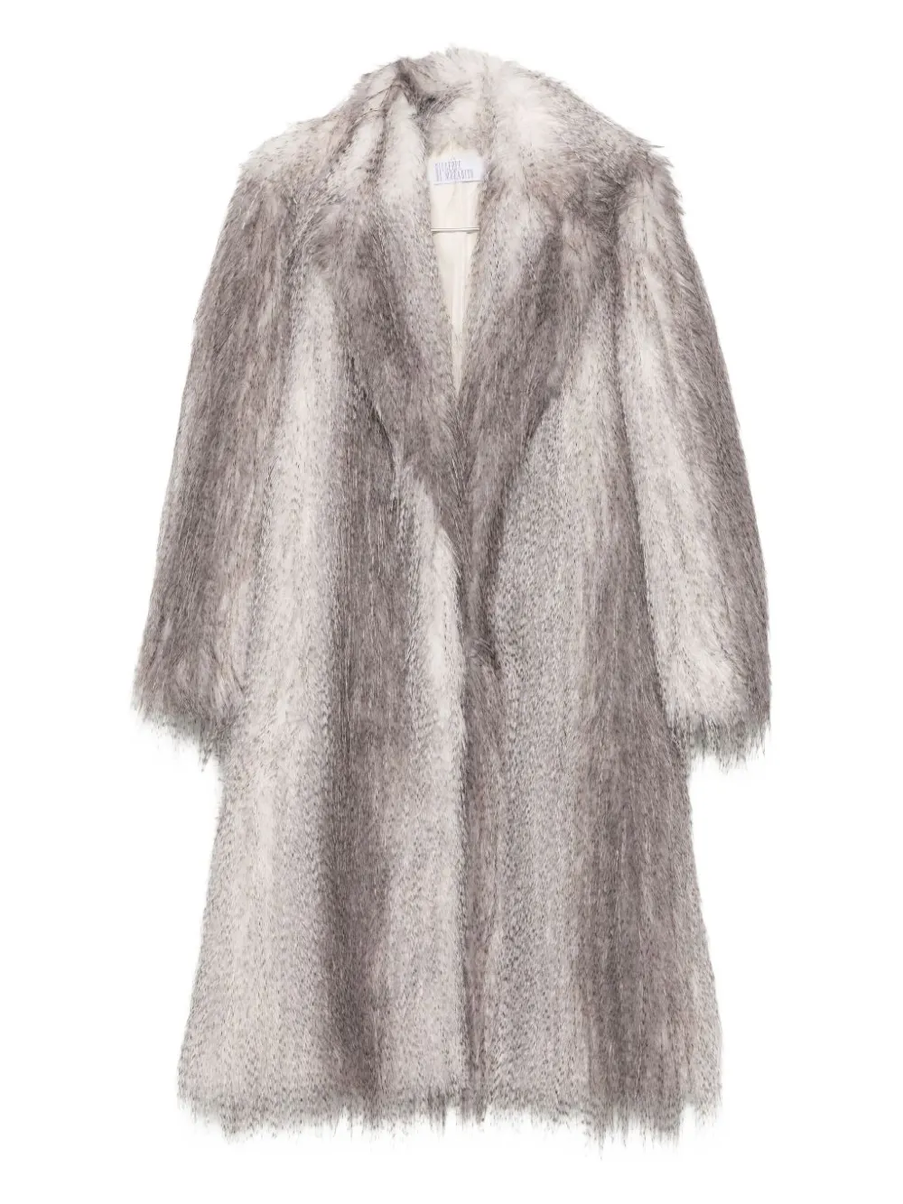 Giuseppe Di Morabito faux-fur belted coat | Grey | Image 1