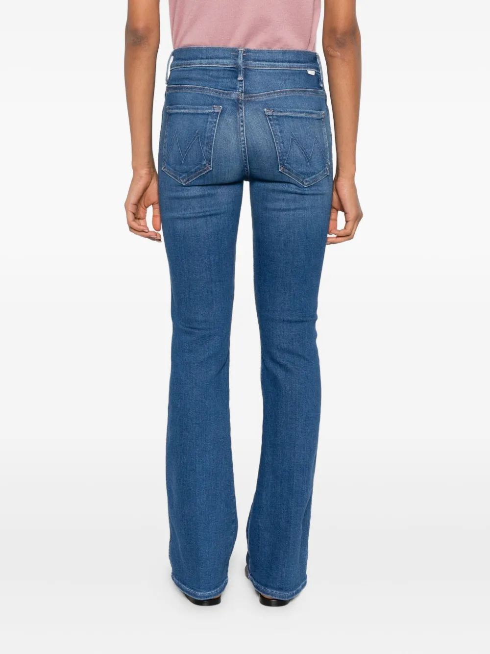Mother Five-pockets Jeans In Blue