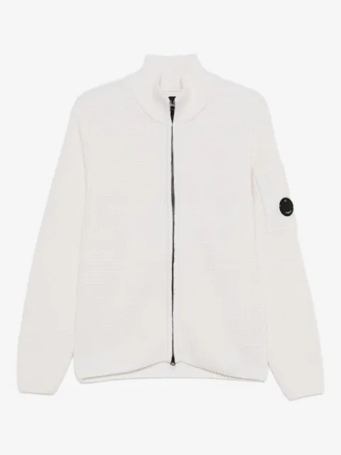 C.P. Company Wafelgebreid vest met rits