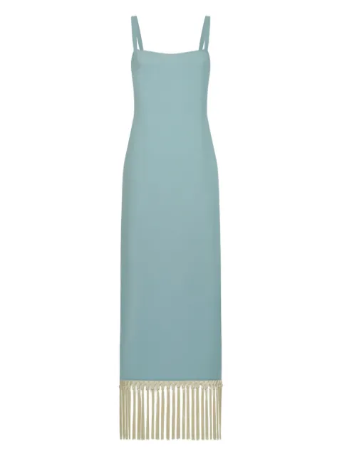 Taller Marmo Palermo fringe-detail midi dress