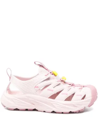 HOKA Hopara テクスチャード サンダル | ピンク | FARFETCH JP
