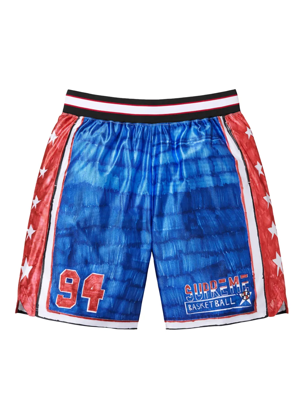 Supreme Marker Basketball Shorts In Blue