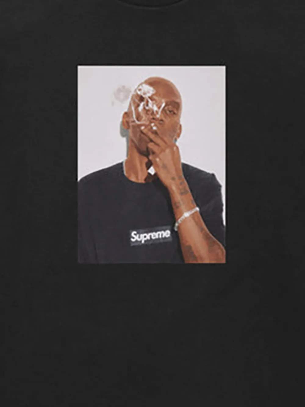 Supreme Dean Blunt "Black" T-shirt Zwart