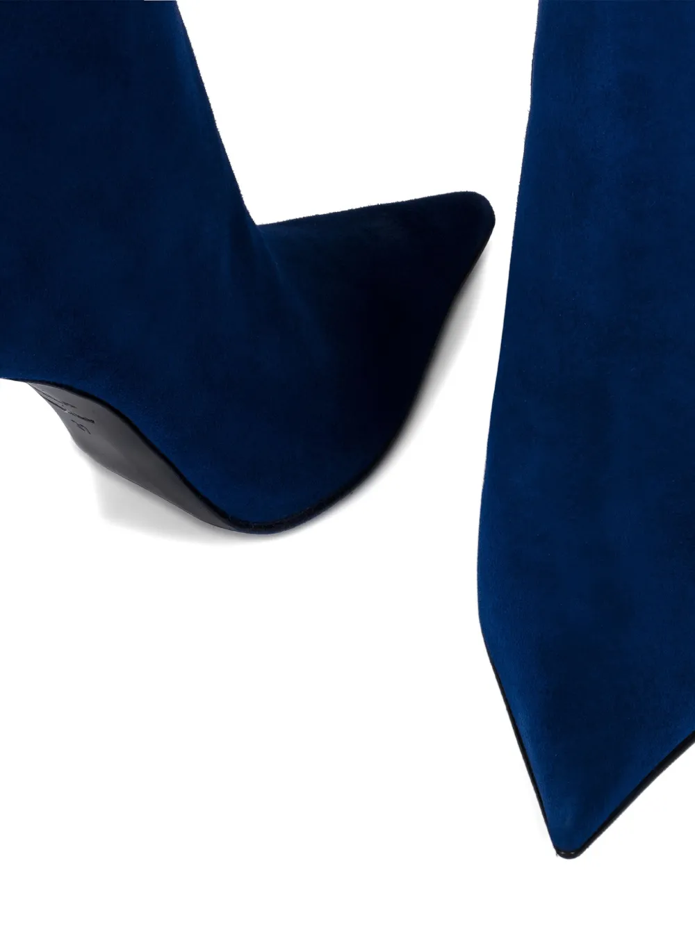 Le Silla 100mm Bella pointed-toe boots Blue