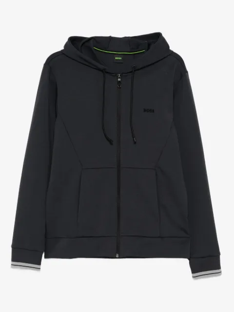 BOSS hoodie à logo embossé